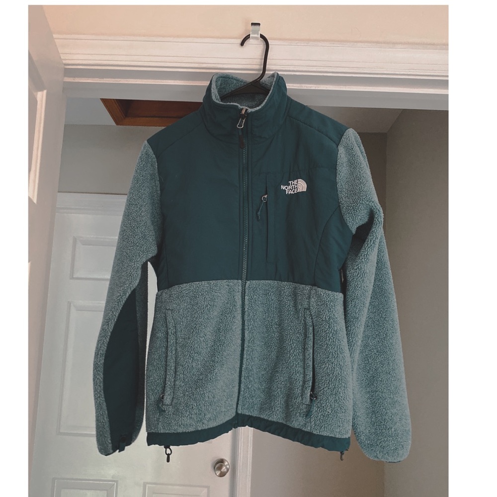 Dark Teal North Face Denali Fleece Jacket